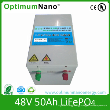 High Power 2.4kw 48V 50ah LiFePO4 Telecom Battery